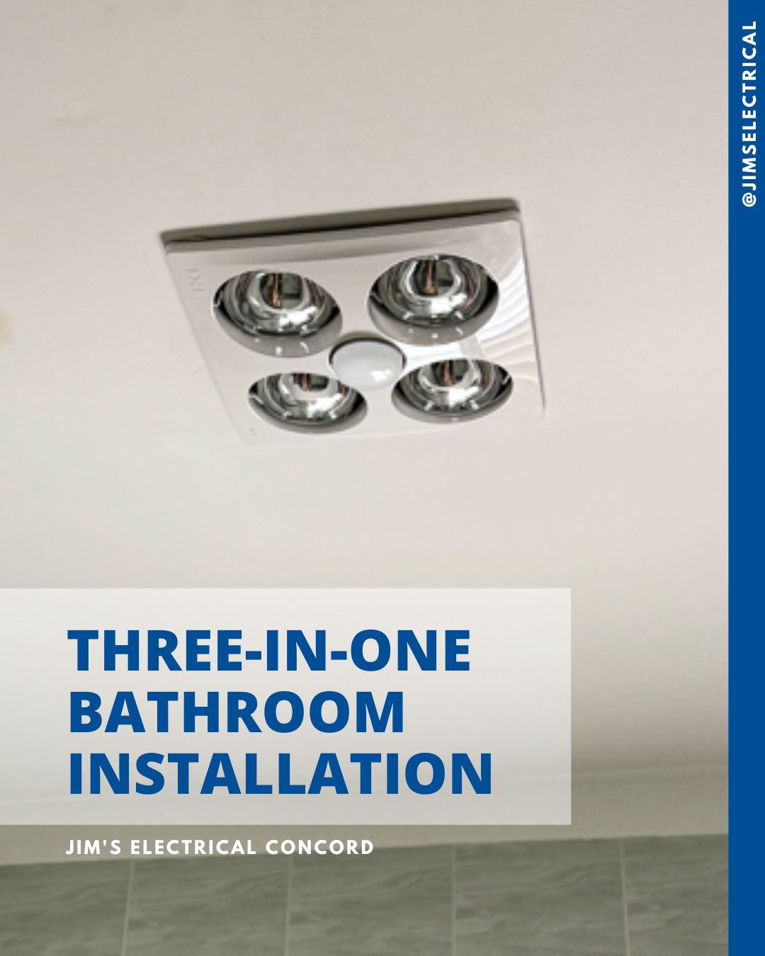 3-in-1 Bathroom Installation